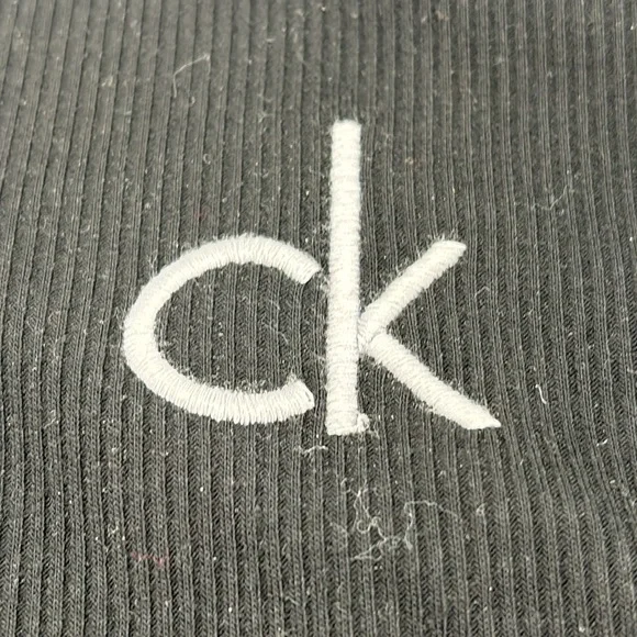 UEC Calvin Klein ribbed Henley sleepwear size small - Picture 4 of 8